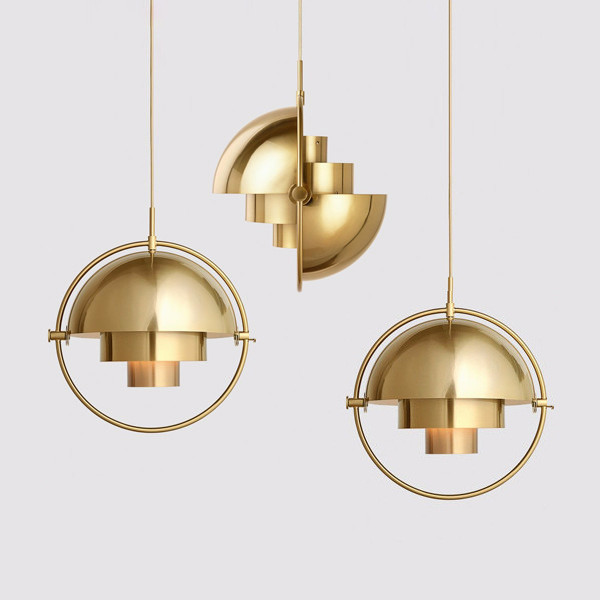 Energy Saving Iron E27 Modern Pendant Light For Kitchen