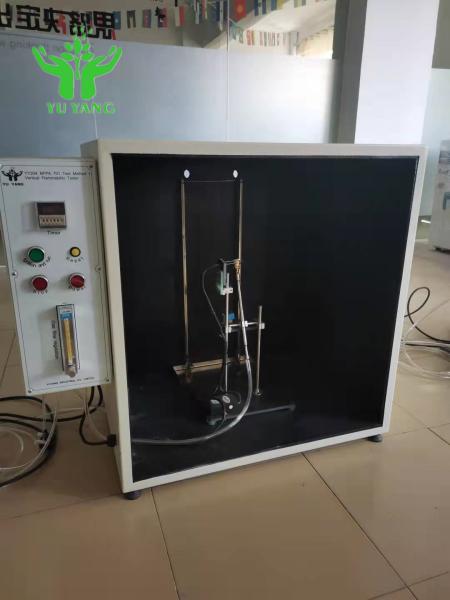 NFPA 701-2004 Test Method 1 Vertical Burning Performance Test Equipment