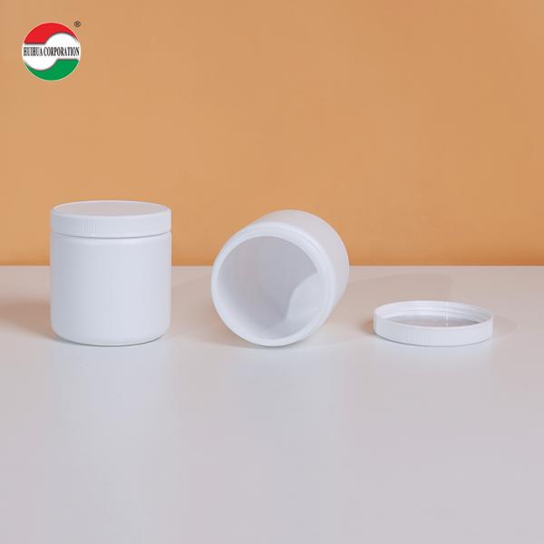 500ml Clear Plastic Cylinder HDPE Bottle For Weed Packaging With Good Sealing Food Grade HDPE500-D194e