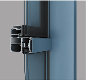 Hotel Modern Curtain Wall System Manual Opening For Exterior Facades