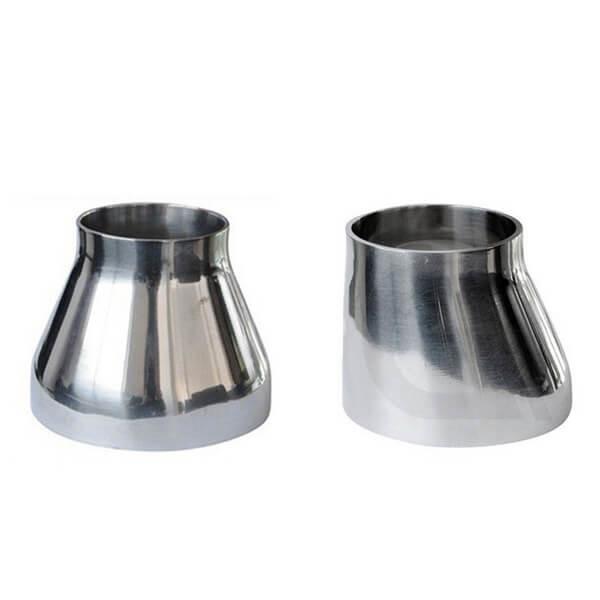 Eccentric Sanitary Concentric Reducer Fittings , Threaded Sanitary Tri Clamp Fittings