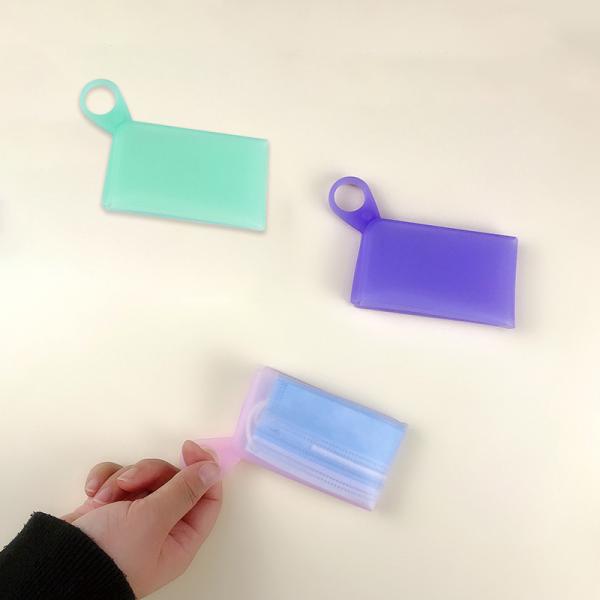 Sterilizable FDA Silicone Face Mask Storage Case For Reducing Secondary Infection