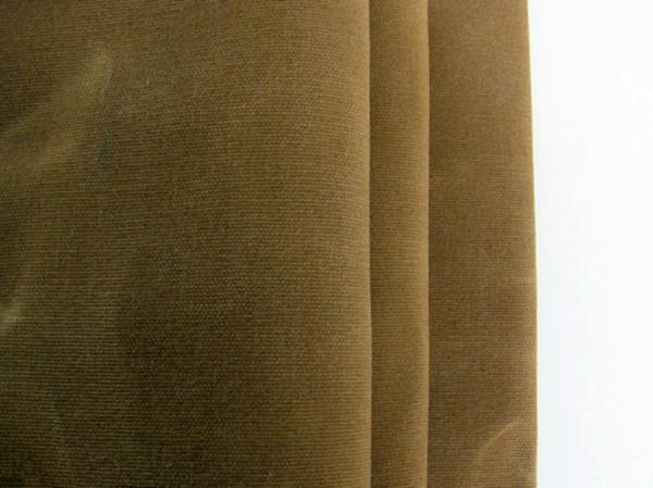 Non - Hazardous Waxed Cotton Fabric Maintain Its Appearance Long Time