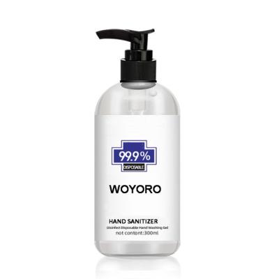 Pulverizador líquido anti-bacteriano do Sanitizer da mão com bomba 500ml/100ml