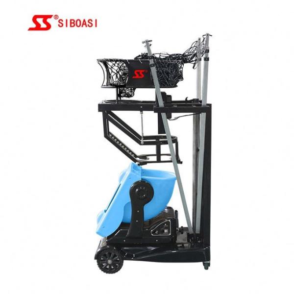ISO9001 AC 110V Basketball Training Machine Basketball Shot Trainer Blue