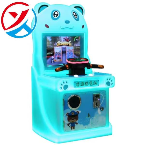 Kids Coin Operated Motorcycle Racing Arcade Machine Mini Arcade Machine For Kids