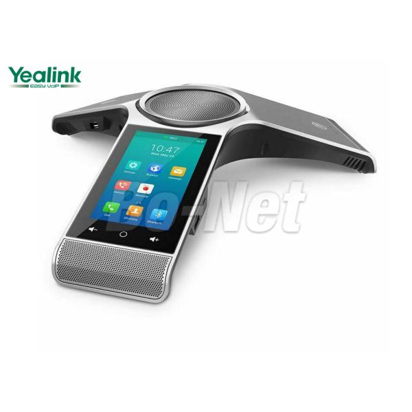 Touch Sensitive HD VOIP IP Conference Phone , Video Conferencing Hardware Yealink CP960
