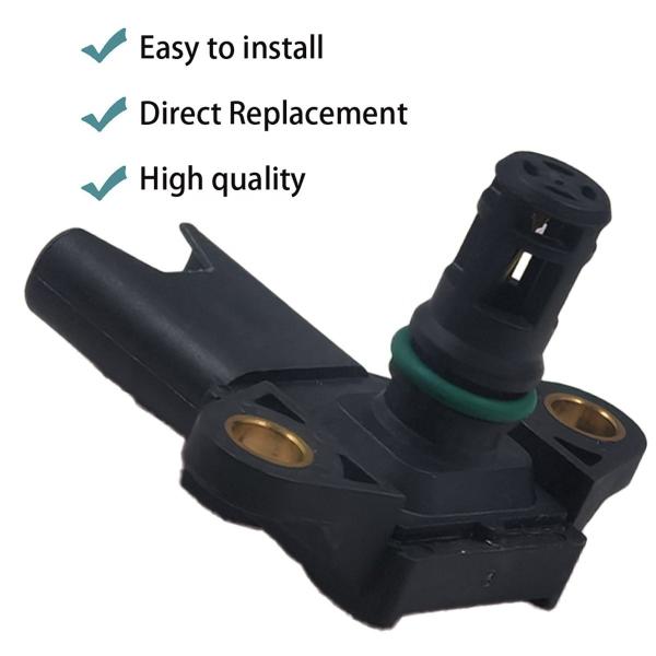 BMW 335i 535i 135i MAP Sensor de pressão de ar para 2007-2022 Ano de Montagem de Carros