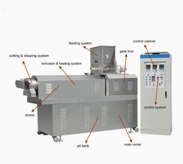 Machine d'expulsion d'isolement expulsée continue et automatique de nourriture de protéine du soja