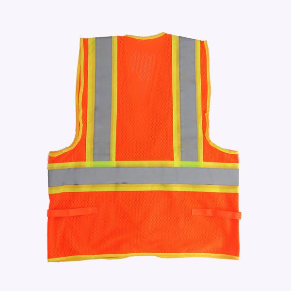 Réflecteur de sécurité à haute visibilité gilet réfléchissant construction porter vêtements de travail de protection respirants