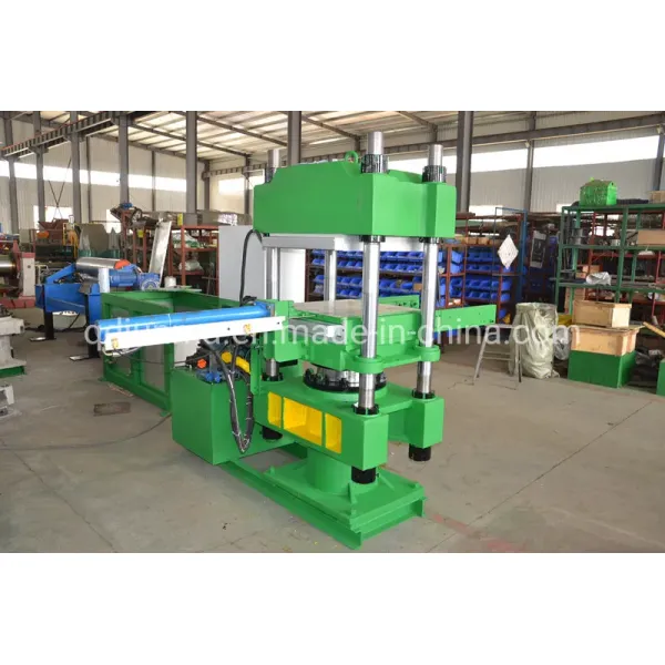 Automatic Grade 100 Ton Rubber Compression Molding Machine with 600X600 Plate Size for Car Gasket Production