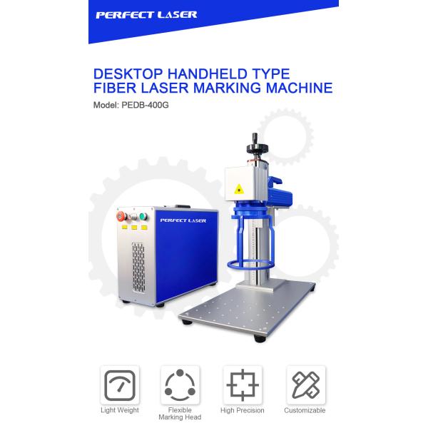 20W 30W 50W CNC Fiber Laser Marking Machine For Metal Carbon Stainless Steel Aluminum