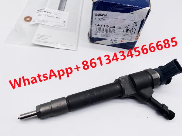 Nouvel injecteur original véritable 0445110250 0986435123 pour FORD Ranger/MAZDA BT-50 WLAA13H50 WLAA-13-H50