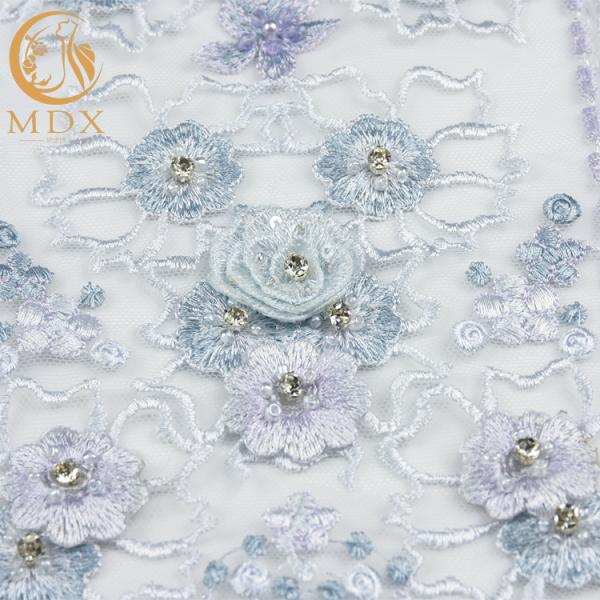 Стразы шнурка Applique украшения связанные тканью шнуруют ткань Applique
