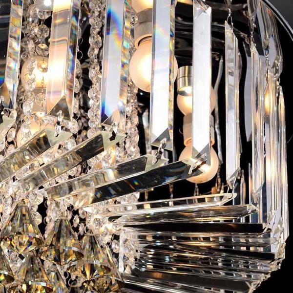 Round Crystal light fittings ceiling Lamp Fixtures Indoor home (WH-CA-22)