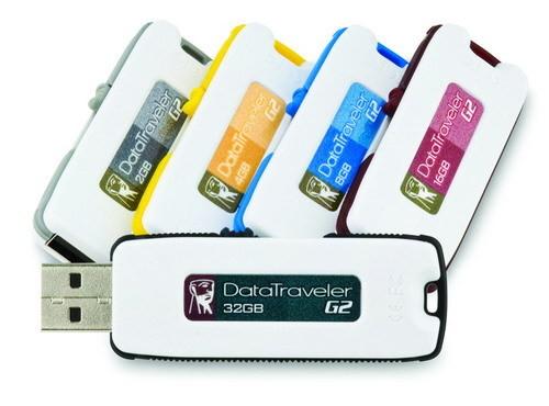 Movimentações marcadas do flash de USB para kingston DTG2