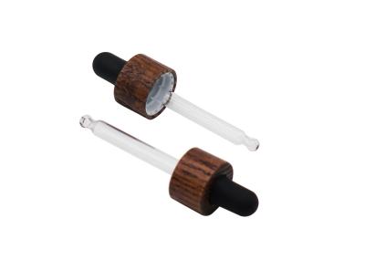 18/410 de fechamento plástico reciclável Leakproof do conta-gotas de bambu do óleo