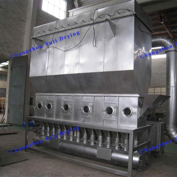 PLC HMI Control System Gas Horizontal Fluidized Bed Dryer For Customized Production And Drying