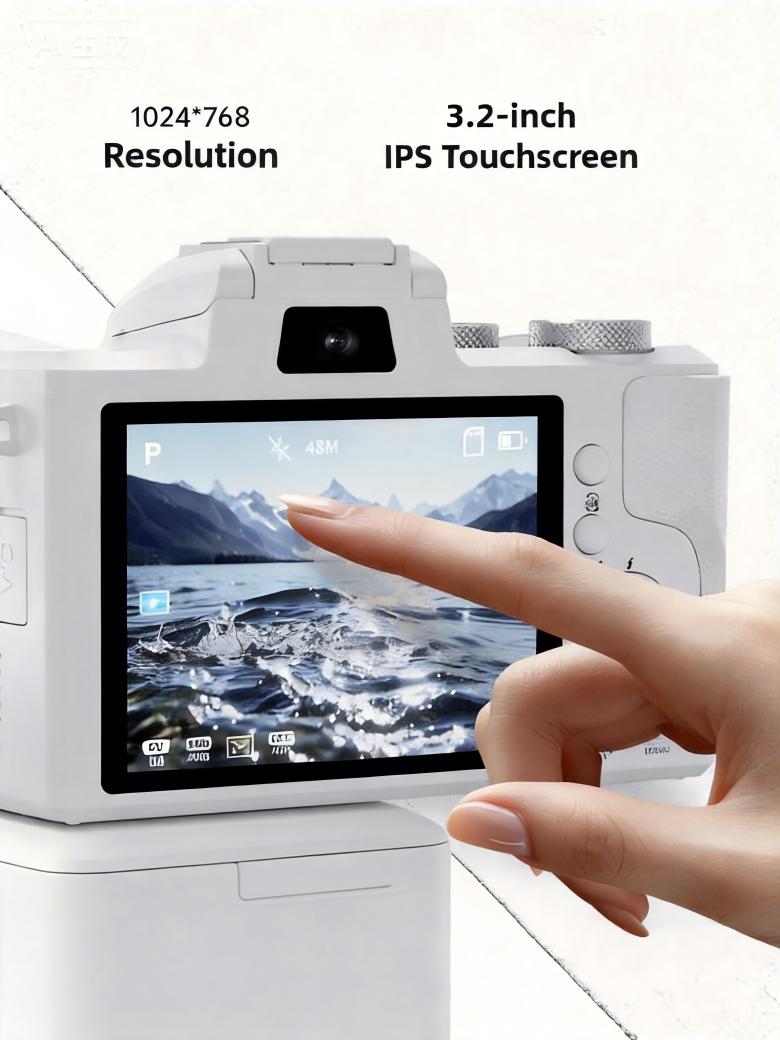 DLC DC226  8K New Model Professional Compact Digital Cam with  LED Fill Light  for  Delay Record Multi Scene Shooting Camcorder