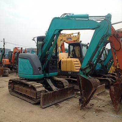 Kobelco SK200 Excavateur à rouleaux d'occasion moteur japonais Kobelco75 SK75 Kobelco 75 en excellent état
