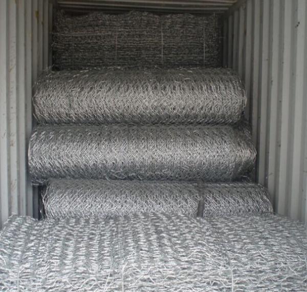80mmx100mm, 2mX1mX1m hot dipped Galvanized / PVC Coated Wire Mesh Gabion/gabion box