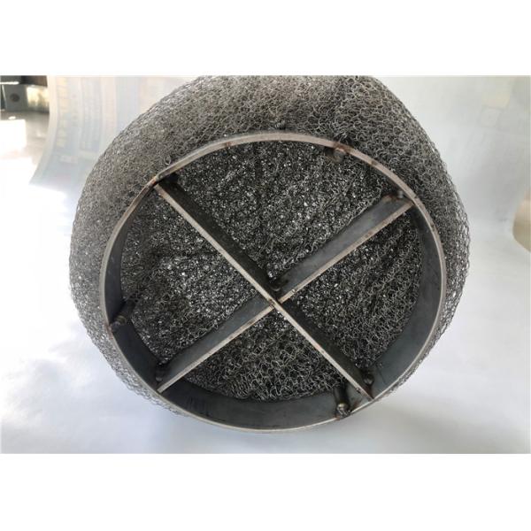 SS304 Wire Mesh Demister Pad Diameter 500mm for Reduce Liquid droplets from gas