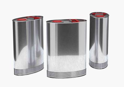 2000ml Tin Containers Automobile Paint Empty retangular pequeno Tin Cans