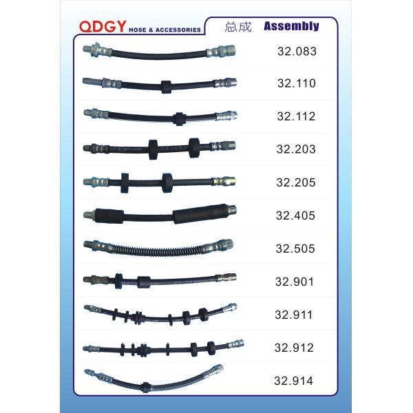 Rear Lower Right Side Brake Hose