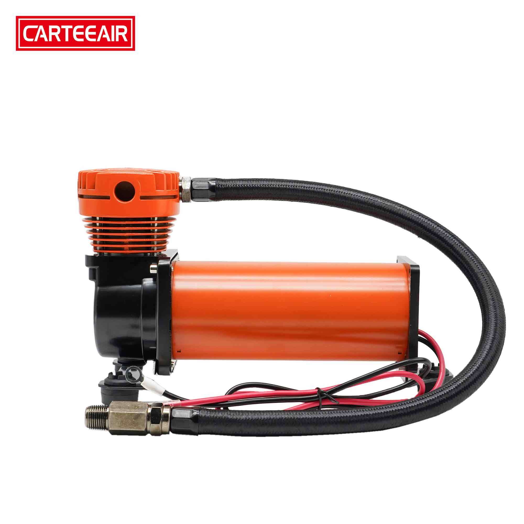 SQ495 12V DC Air Suspension Compressor Air Ride Pump with 200 PSI Max 100% Duty Cycle