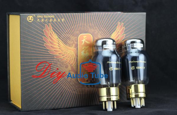 Shuguang 6SN7-T Electronic Vacuum Tube Heater Current 0.6 Replacing 6SN7 CV181