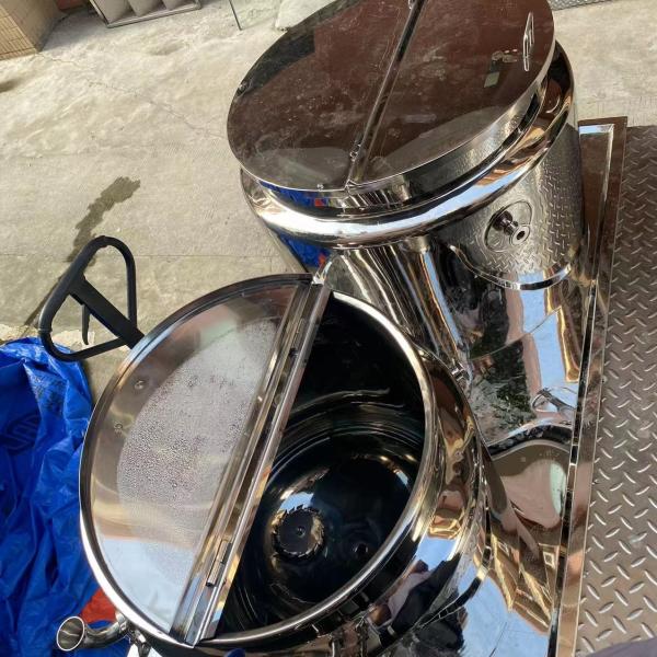 200L Vacuum Ointment Homogenizing Emulsifying Machine