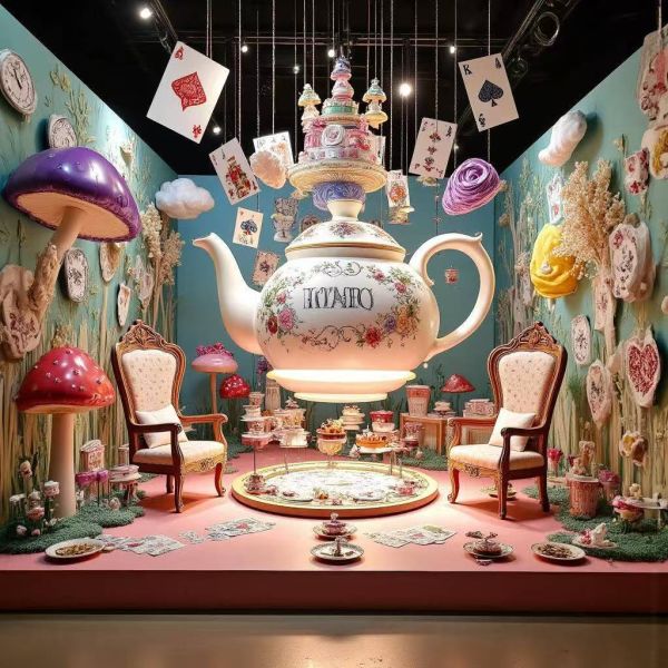 Original DIY Design for Nutcracker-themed Starry Sky House Photo Spot, Suitable