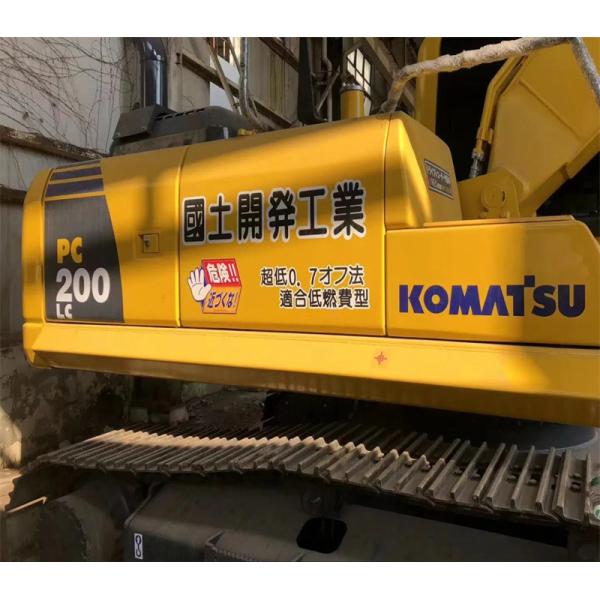 100Hp-500Hp Excavadora usada Excavadora de 2.5 metros cúbicos de segunda mano excavadora komatsu pc200