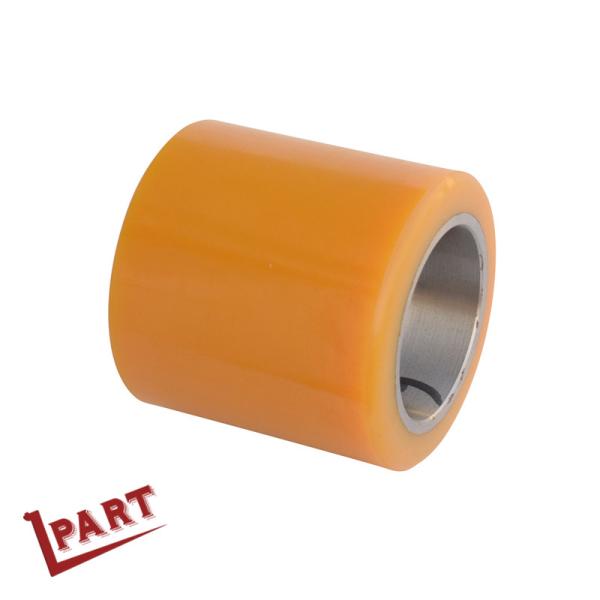 Электрический грузоподъемник Tyred колеса полиуретана резиновые 85x105x55mm