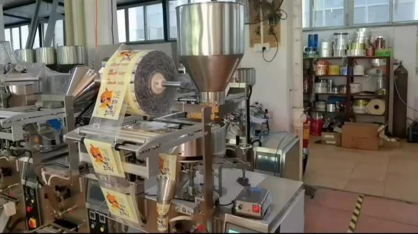 CE Tea Sachet Packing Machine 60bags/min Small Sachet Filling Machine