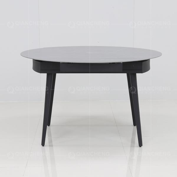 OEM 110kg Home Furniture Dining Room Tables Four Seater Extendable Dining Table