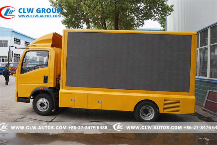 Тележка рекламы СИД SINOTRUK HOWO 4X2 P4 P5 P6 P8