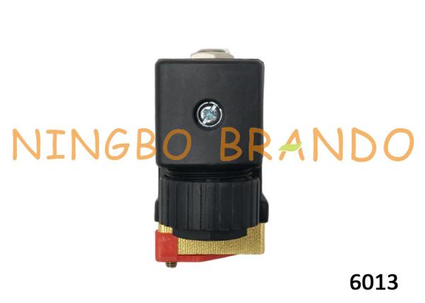 Type 6013 Direct Acting Plunger Solenoid Valve Space Saving Flange Connection For Medical Ventilator