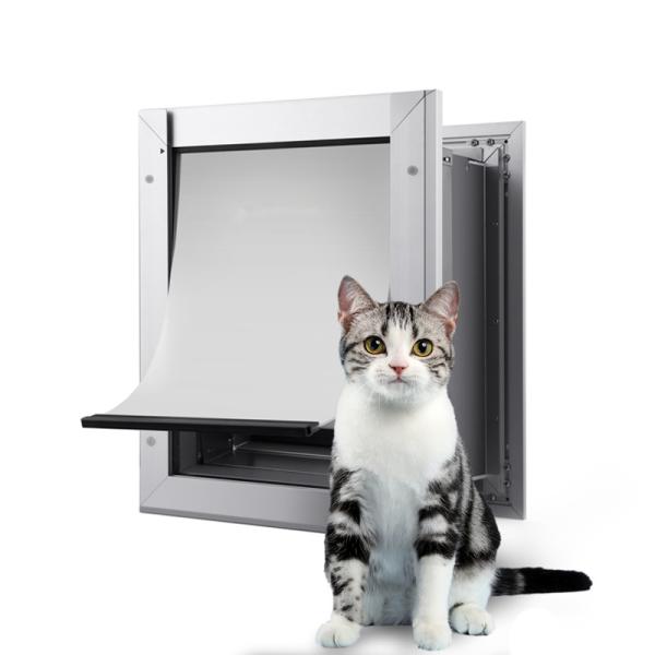 OEM Aluminum PET Door Magnetic Design Four Way Closure With Lock