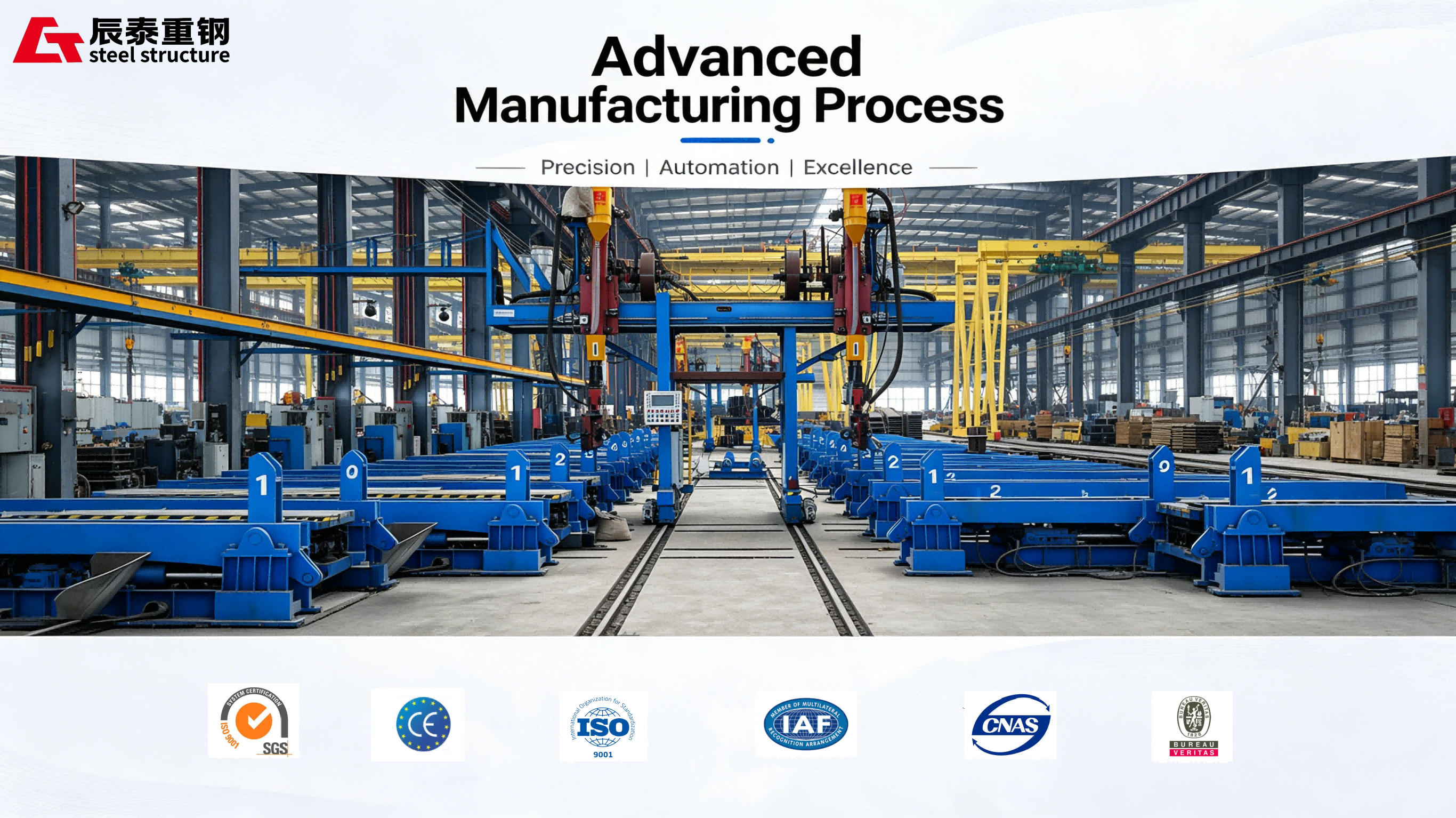 Providing one-stop installation services for prefabricated steel structure workshop buildings