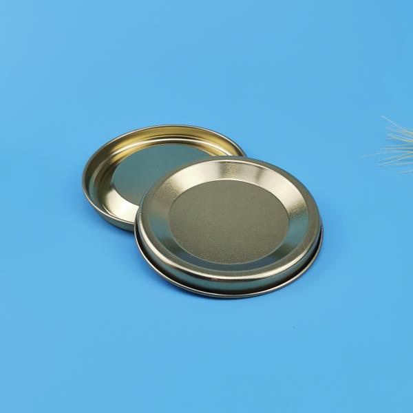 Выпуклой выбитая квартирой бумажная крышка Tinplate простирания трубки