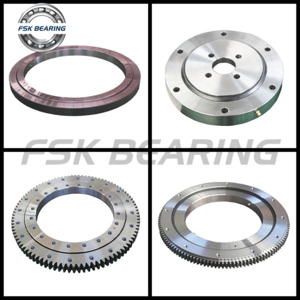 Single Row 013.14.506 Lightweight Internal Gear Four Point Contact Ball Slewing Bearing