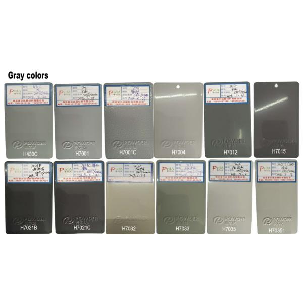 Metal Substrates Gloss Powder Coat , Powder Coating Chemical Resistance