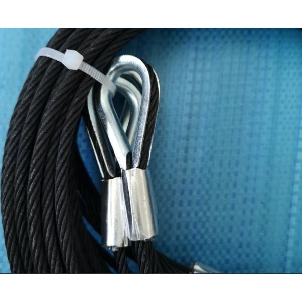Black Galvanized Rigging Cable Kit