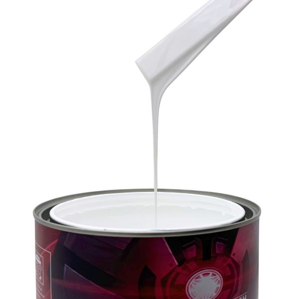 Pure White 2K Automotive Paint Automotive Basecoat Paint 4L For Professional Refinishing