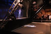 Système de projection olographe interactif de Digital pour la grande étape, film de Holo