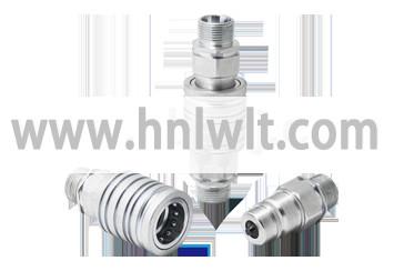 5000 PSI Maximum Pressure Hydraulic Fast Disconnect for Skid Steer Easy Compatibility