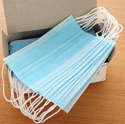Easy Breathing Earloop Face Mask 3 Ply Personal Safety Air Pollution Protection Mask