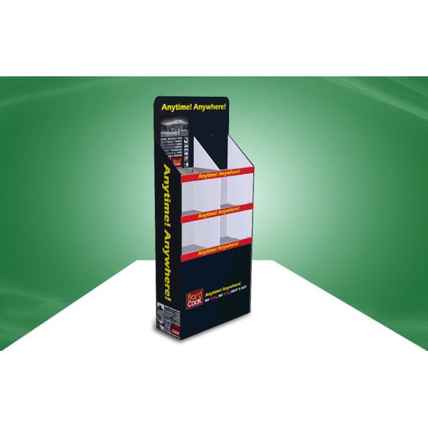 Подгонянный черный картон Dinnerware свободно стоя блоки индикатора 350gsm