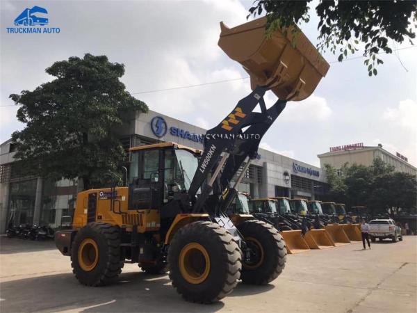 1190mm XCMG LW500KN 5 Ton Front End Wheel Loader